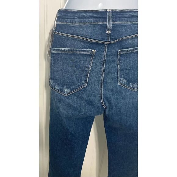 L’Agence Margot High Rise Skinny Jeans Medium Wash Women’s Size 25 New With Tags - Picture 9 of 12